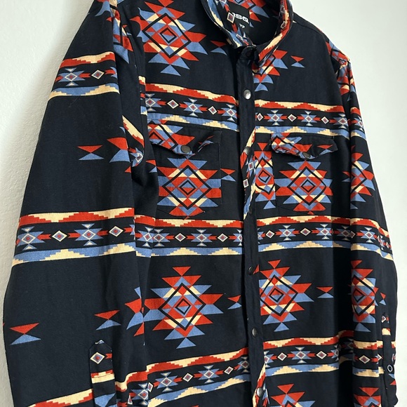 RSQ Printed Mens Shirt Size XL - Picture 7 of 9